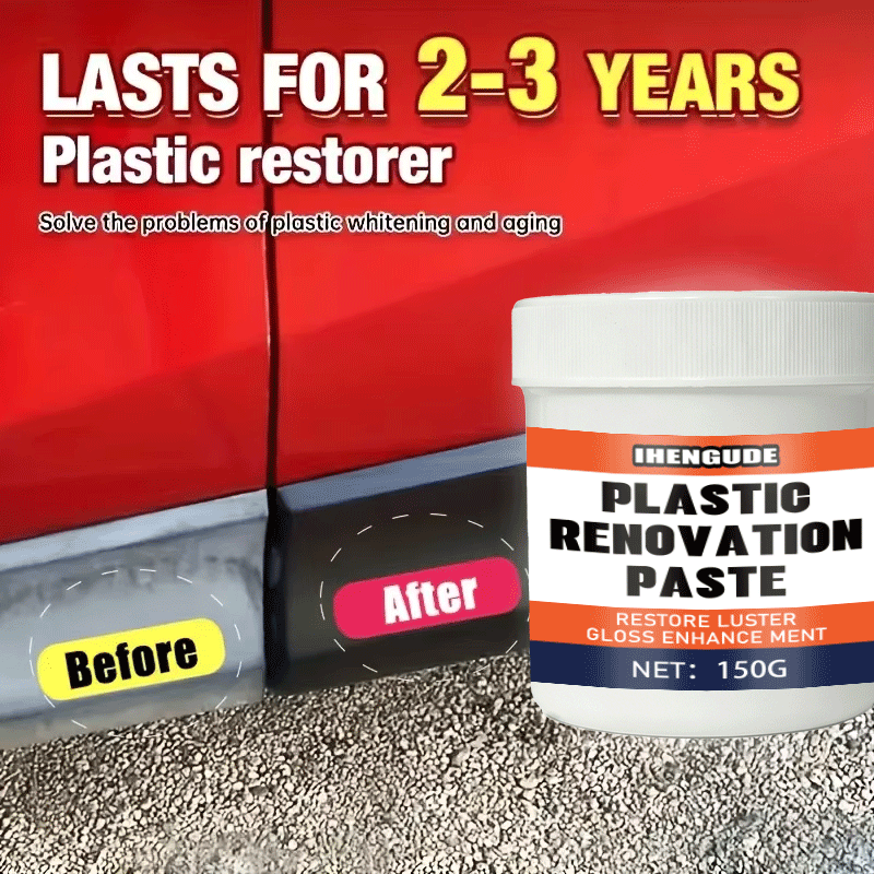Car Plastic Polish Wax, Plasti - Trim Restorer Plastic 评论和价格