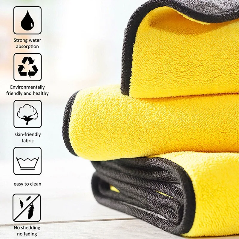 10/1Pcs Microfiber Cleaning To - Microfiber Towel Detailing 评论和价格